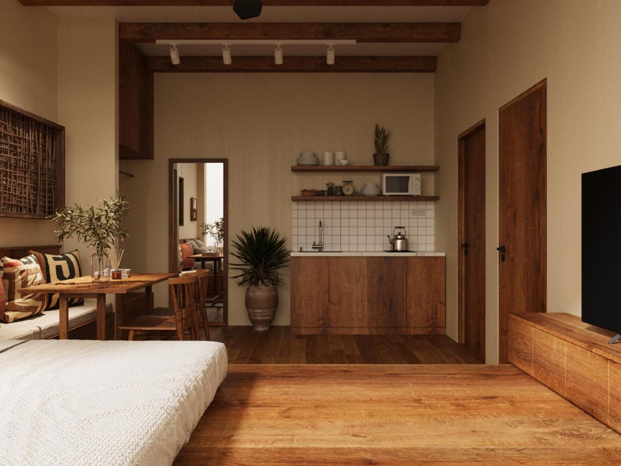 Wood House In Center-jacuzzi In City-free Parking Căn hộ *